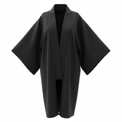 Akira – Dragon Nakışlı Siyah Kimono